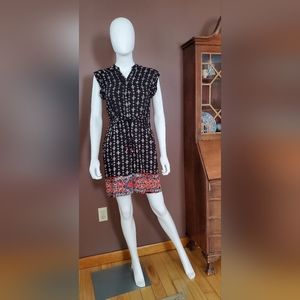 Charlotte Russe boho medium tribal print dress